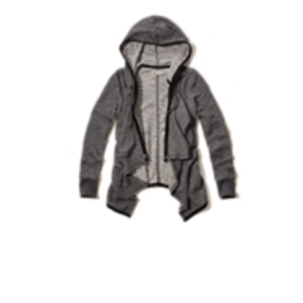 Drapey Terry Hoodie colour Grey marble